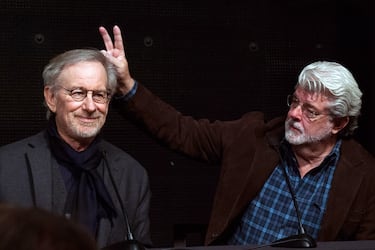 El ruego de Steven Spielberg a George Lucas con el universo ‘Star Wars’ de por medio: “Es el bebé de George”