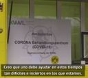El Dortmund convierte parte de su estadio en un centro médico