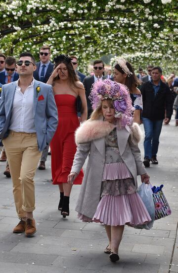 Fiesta y mucho glamour en la Melbourne Cup