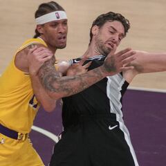 Pau Gasol elogia a los Lakers: "Podrían luchar por el Anillo"