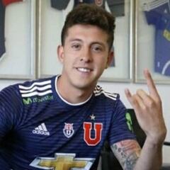 Parra llega a la U: "Va a ser un sueño jugar a estadio lleno"