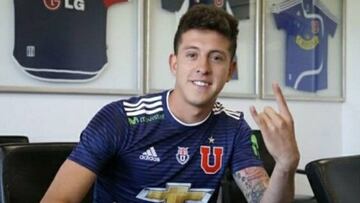 Parra llega a la U: "Va a ser un sueño jugar a estadio lleno"