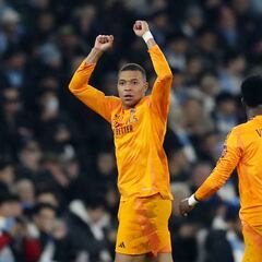 Mbappé supera a Thierry Henry en Champions League tras anotar ante el Manchester City
