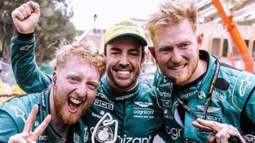 Alonso: “Aston Martin me ayuda a mantener la sonrisa”