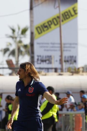 Sebastián Beccacece vivió su último partido como técnico de Universidad de Chile. El argentino dijo adiós a los azules luego de nueve meses marcados por las polémicas y pocos resultados en lo deportivo.