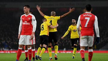 Arsenal 1-2 Watford: Crónica, resumen y goles, Premier League