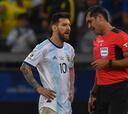 Los motivos que provocaron la furia de Messi con el arbitraje
