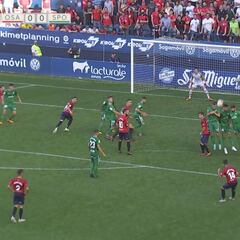 El golazo de tiro libre del Osasuna que se viralizó