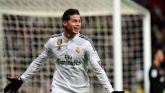 James, 2 meses después ante el rival de su debut con el Madrid