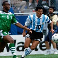 A 26 años del último partido de Maradona con Argentina