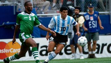 A 26 años del último partido de Maradona con Argentina