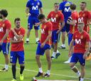 La Selección continúa preparando el duelo frente a Italia