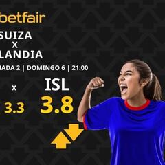 Suiza vs. Islandia: horario, dónde ver, pronósticos y clasificación