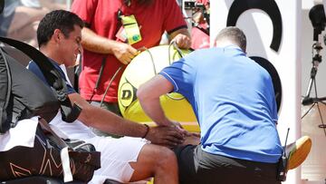 Nicol¨¢s Almagro se da de baja y pone fin a la temporada