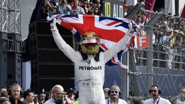 Lewis Hamilton, tetracampeón en la victoria de Verstappen