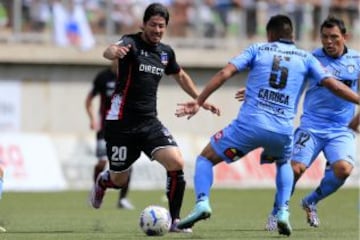 Colo Colo e Iquique se enfrentaron en el pasto sintético de Copiapó.