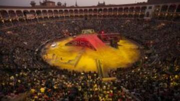 Espect&aacute;culo en Las Ventas. 