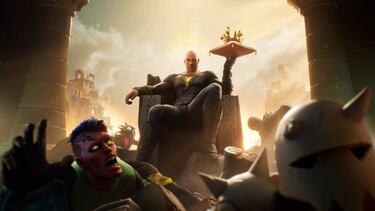 Black Adam (Dwayne Johnson) llega a Fortnite: todos los detalles