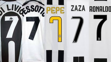 La historia del 7 en la Juventus; Cristiano será el séptimo
