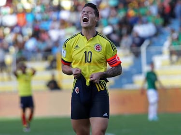 Colombia sink Bolivia with injury time strike