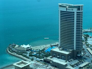 Vista del hotel Wiston desde el hotel Centara.