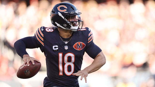 With six games to go in the regular season, Chicago’s quarterback has his eyes on making history.