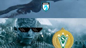 Santiago Wanderers y Deportes Iquique bromearon con la serie Game of Thrones.