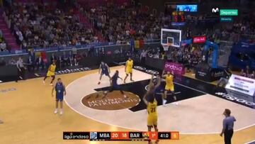 La imagen que quería ver todo el barcelonismo: Abrines ya las enchufa desde el triple