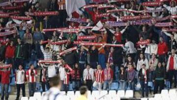 La afición del Almería.