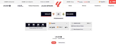 Caos en el horario del Sevilla-Real Madrid