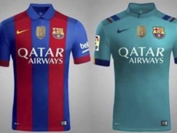 El Barcelona presenta una sorprendente segunda equipación para la 16/17