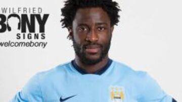 Wilfried Bony, nuevo jugador del City