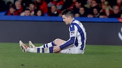 Zubeldia se queda sin derbi vasco