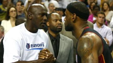 Michael Jordan defendió a LeBron ante Donald Trump