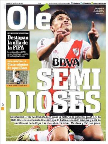 Portadas de la prensa deportiva