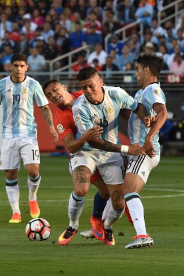 Argentina-Chile en imágenes