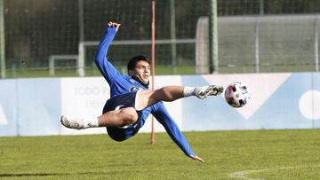 Entrenamiento Deportivo de La Coru&ntilde;a. Remates, nacho