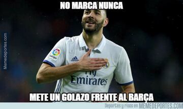 Los mejores memes del Real Madrid-Barcelona