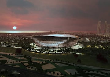 The 85,000 seater Lusail Stadium