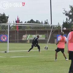 El doble estreno goleador de Gaete en Colo Colo