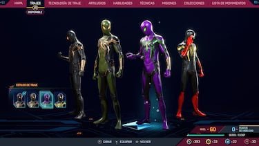 Trajes de Marvel's Spider-Man 2