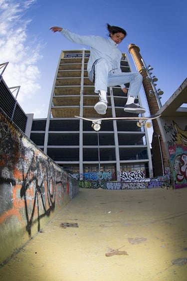 Barcelona, un im¨¢n para las apasionadas del skate