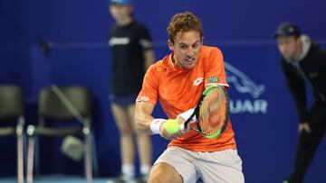 Roberto Carballés, en el torneo de Moscú.