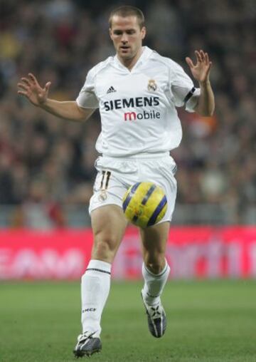 Michael Owen signed for Real Madrid in 2004.