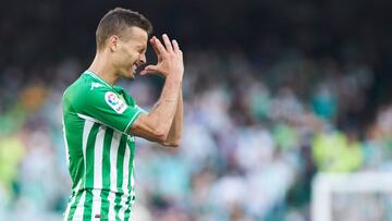 Canales, ante el Espanyol.