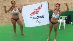 La particular inspiración de la dupla femenina de vóleibol playa