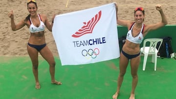 La particular inspiración de la dupla femenina de vóleibol playa