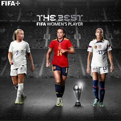 Alex Morgan, entre las tres finalistas al Premio The Best femenil