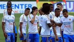 Colombia entrena por primera vez con el grupo completo