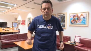 Roncero empieza echándole un cable a Ancelotti y termina con un palo tremendo para Laporta